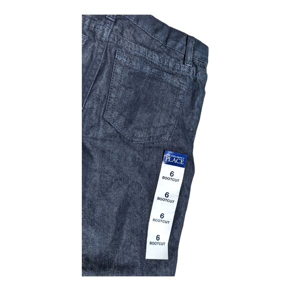 The Children's Place Girls size 6 Bootcut Blue Jeans - Picture 4 of 7